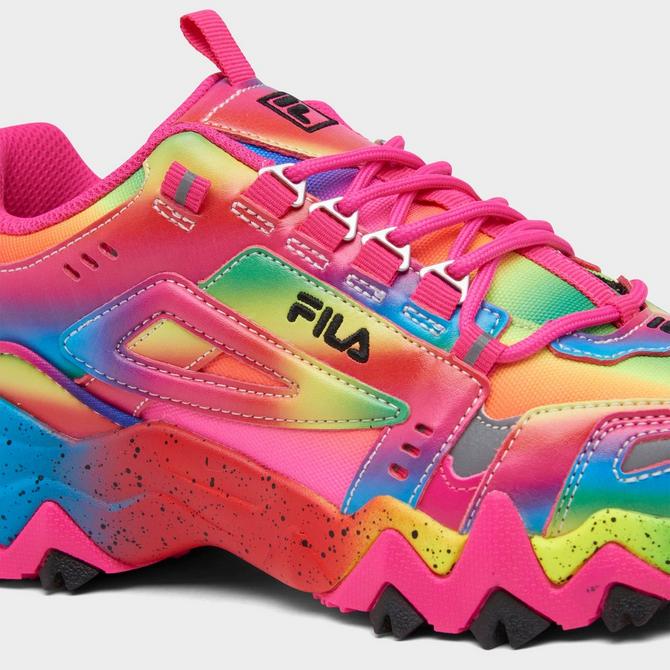 Women's Fila Oakmont TR Tie-Dye Casual Shoes| Finish Line