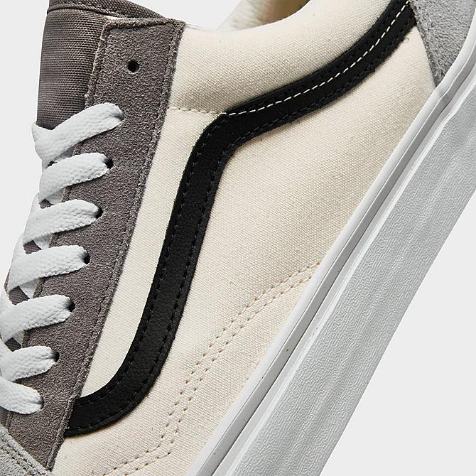 Front view of Vans Blanc de Blanc Old Skool Casual Shoes in Blanc de Blanc Click to zoom