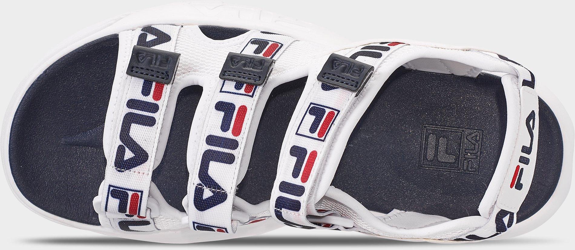 women's fila disruptor logo athletic sandals