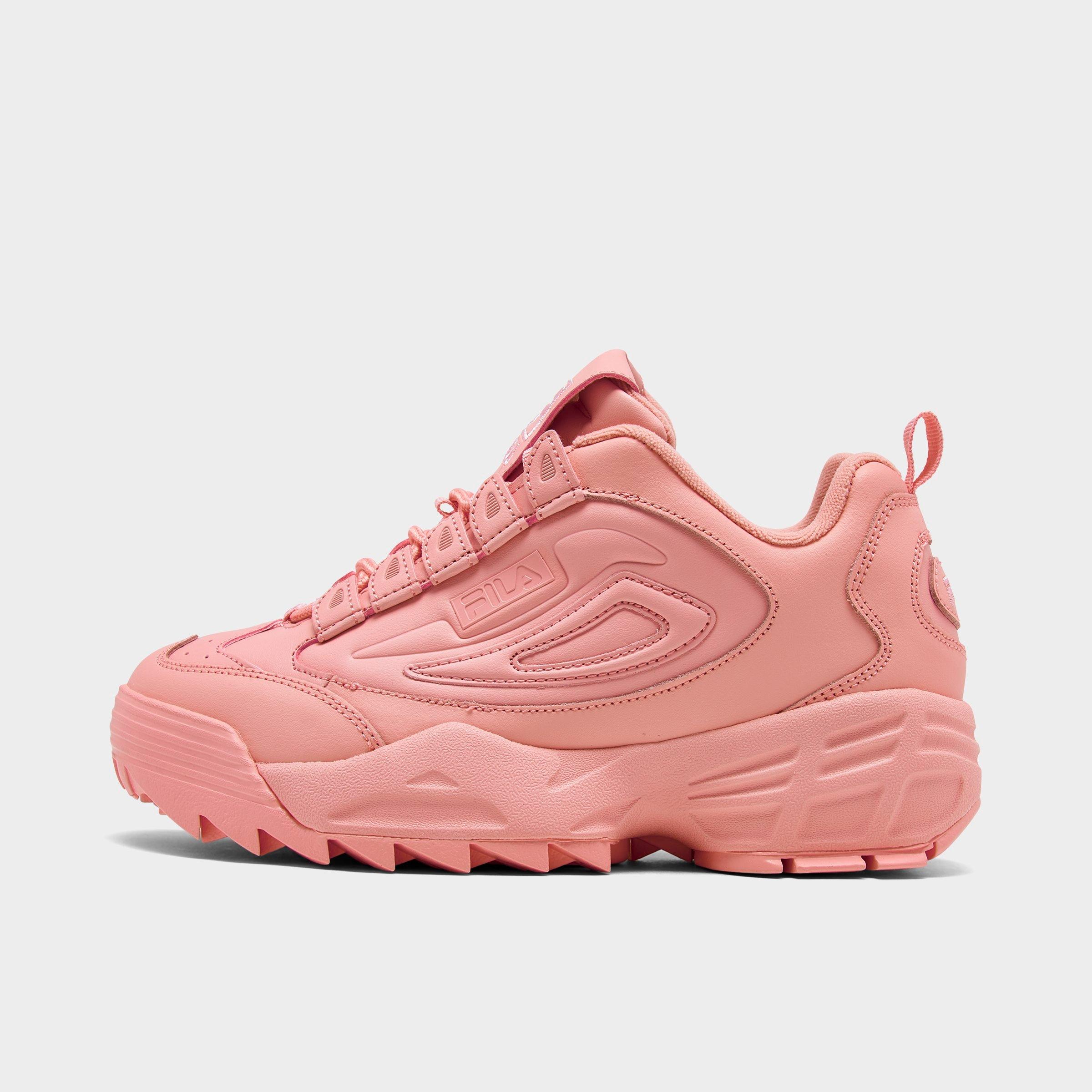 pink fila disruptor shoes