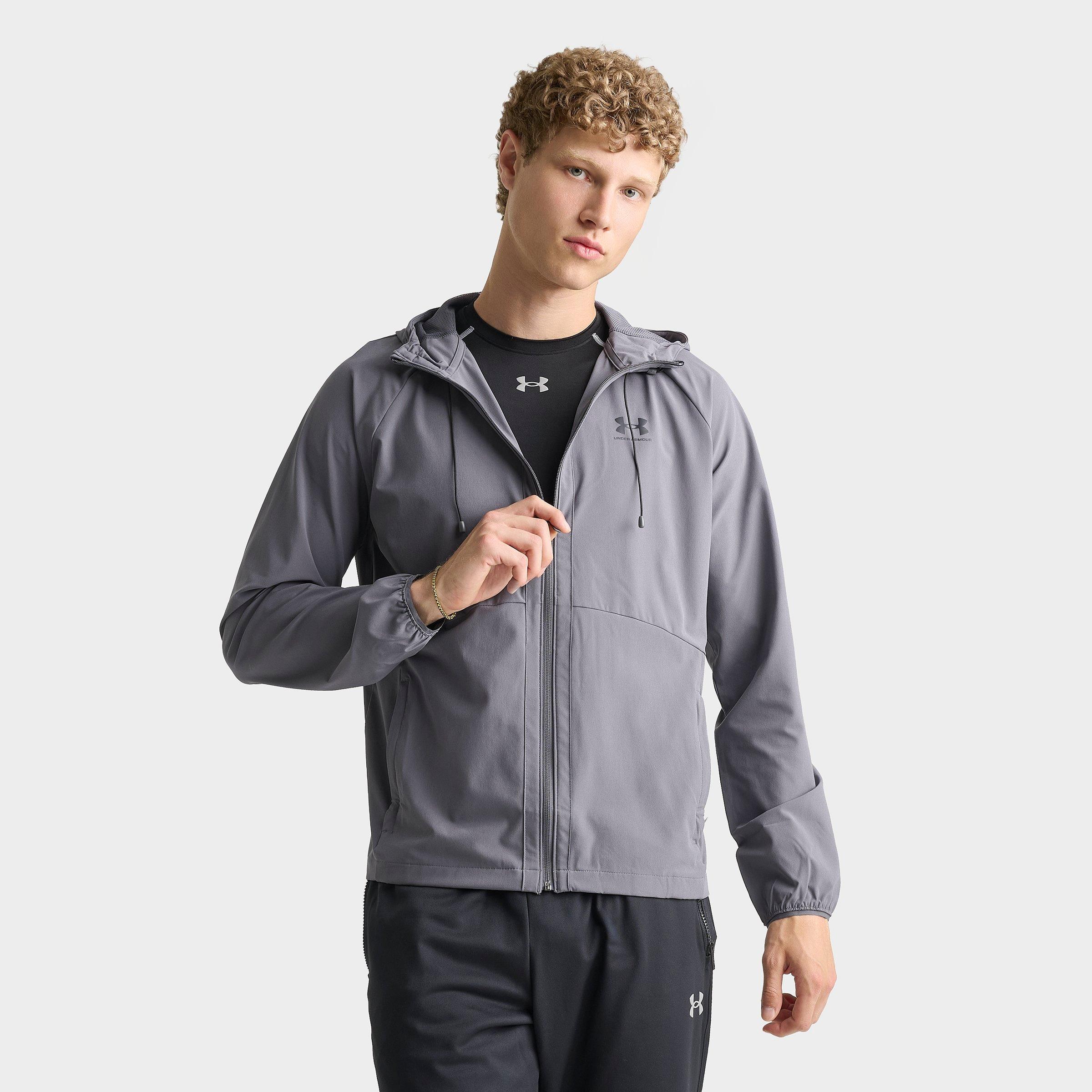 Men's Under Armour Vibe Woven Full-Zip Jacket | Finish Line