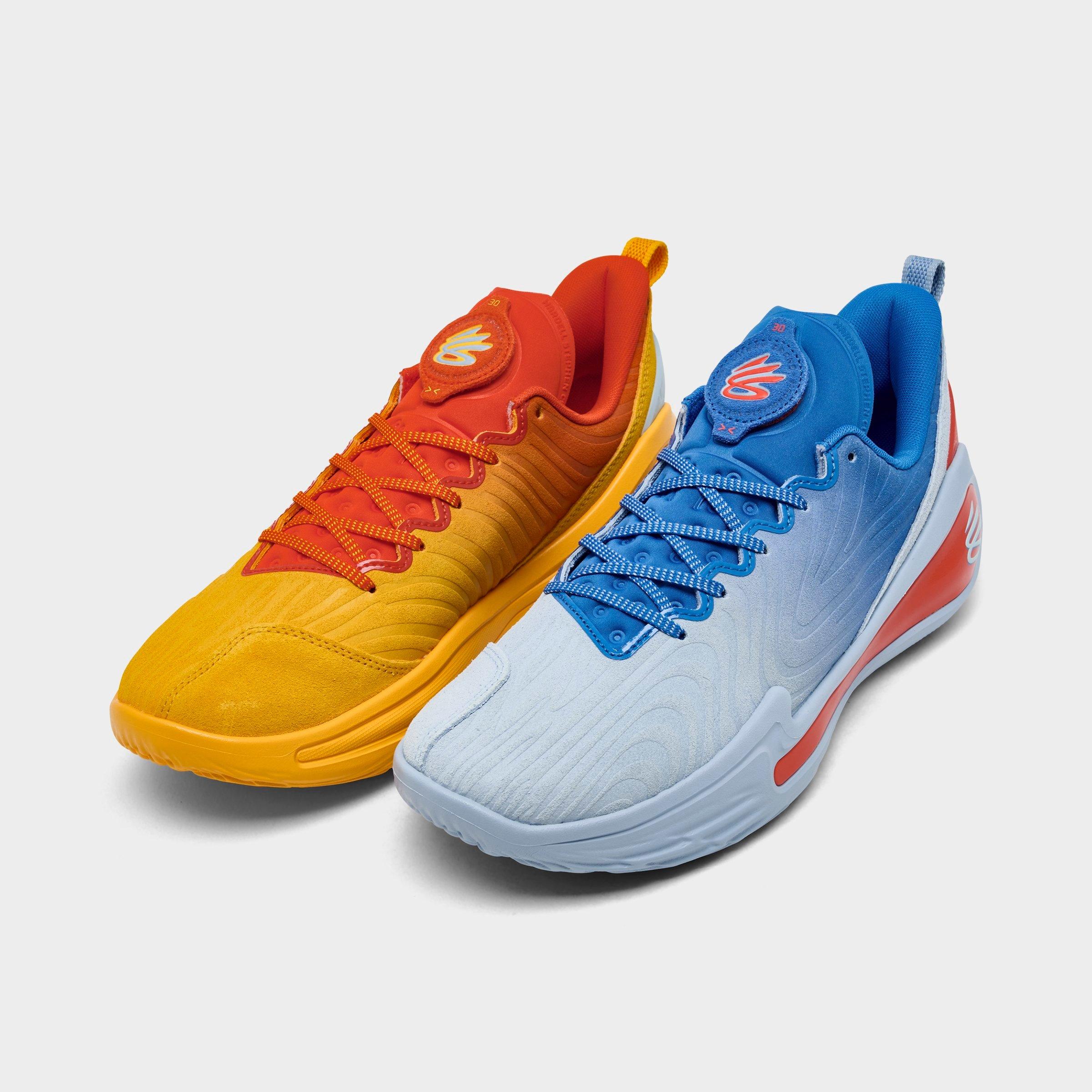 Under Armour Curry 12 26cm グレー/イエロー シューズ(男性用)