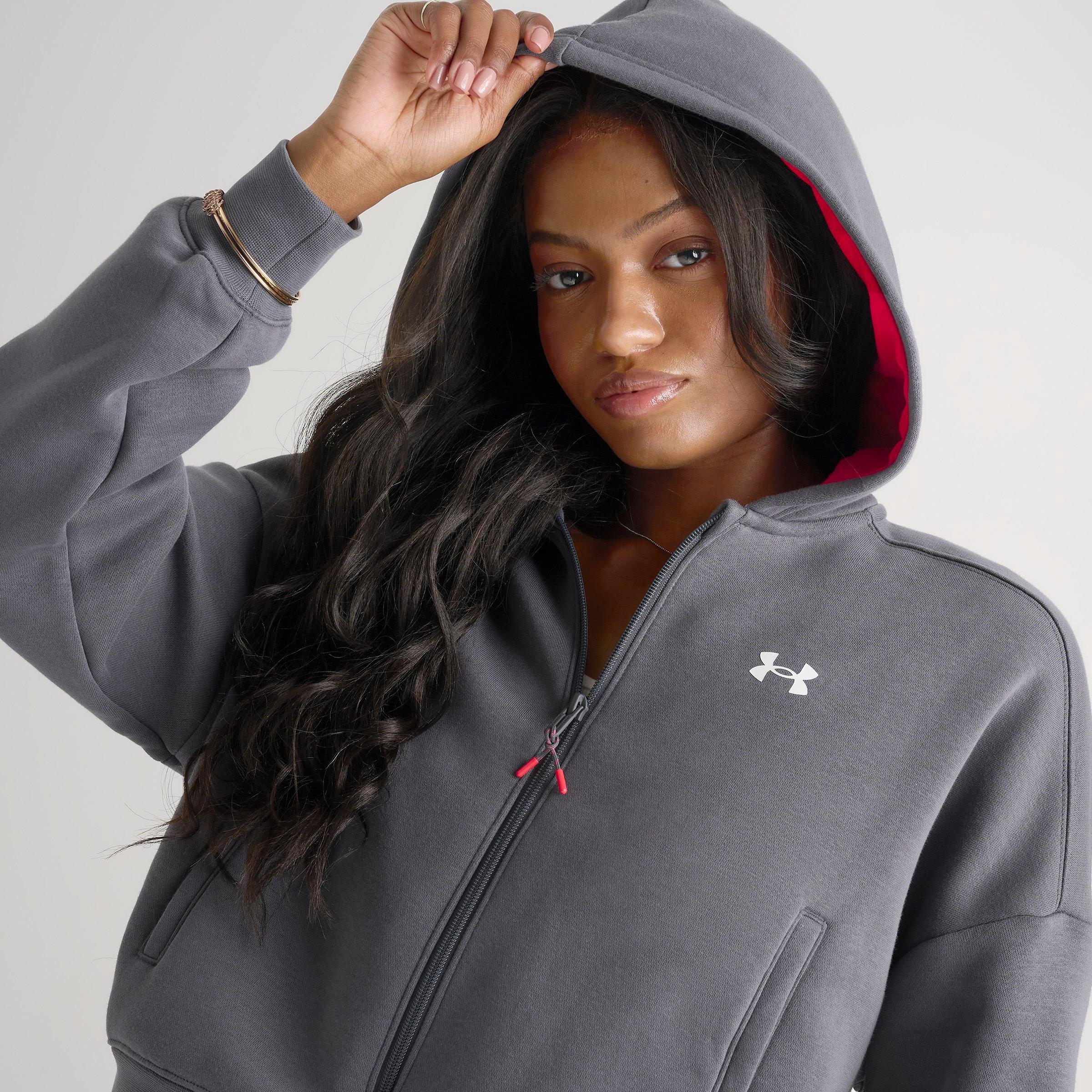 Women's Under Armour Fleece Full-Zip Hoodie | Finish Line