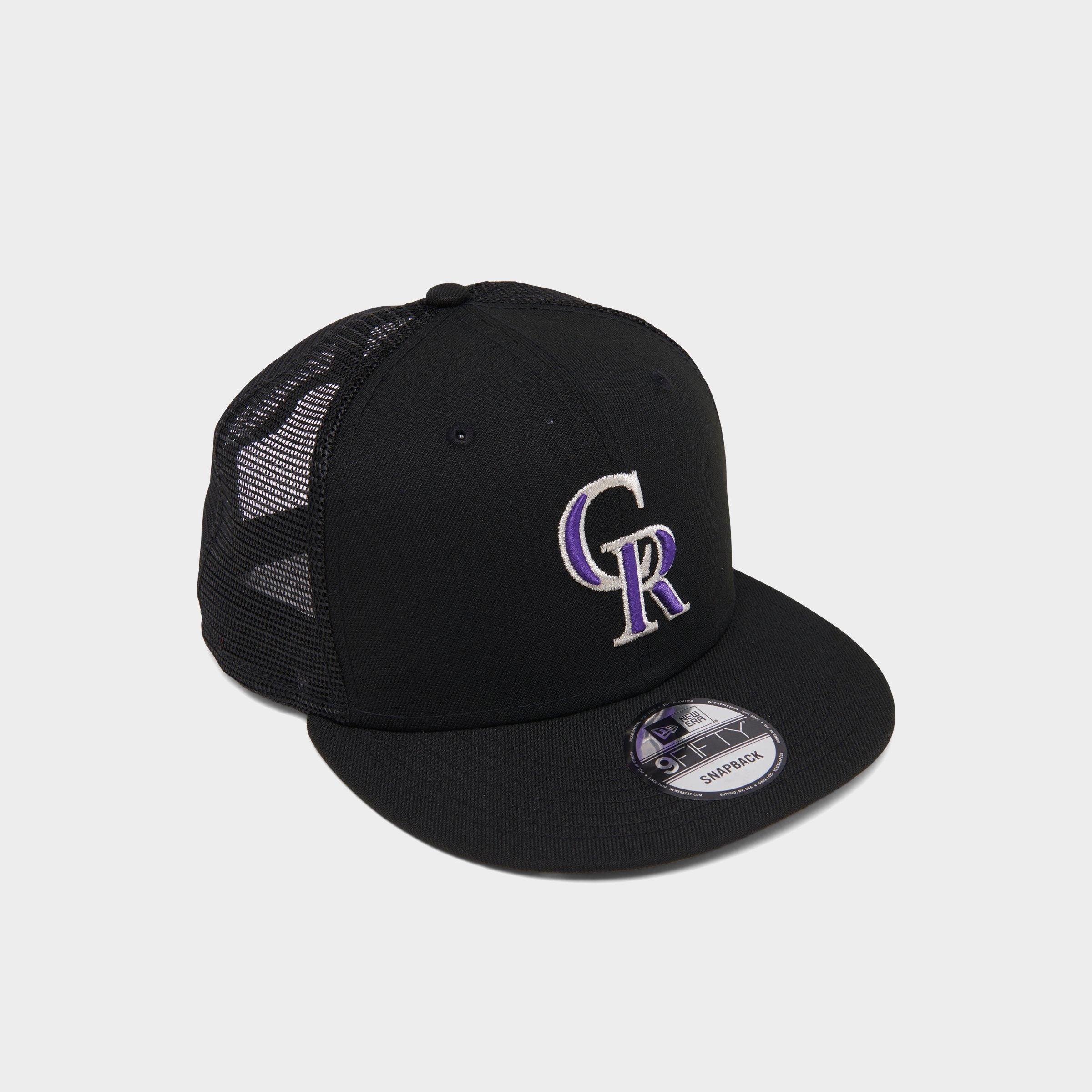 Colorado Rockies Navy Americana Fade 9FIFTY Snapback Hats