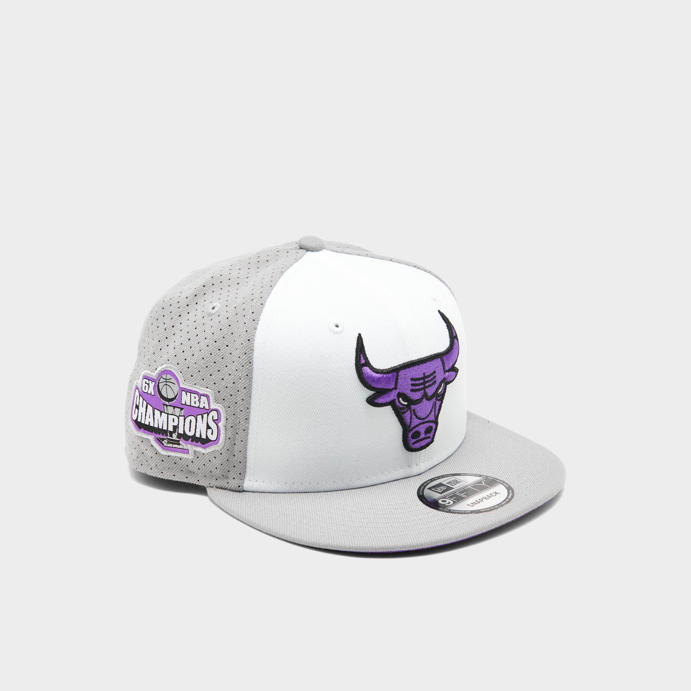 New Era Chicago Bulls Nba Champions Mesh Back 9fifty Snapback Hat Finish Line