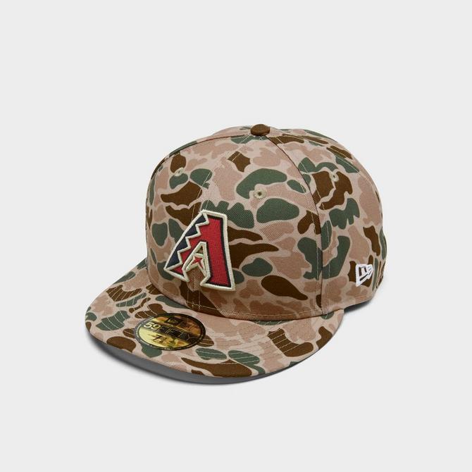 New Era Arizona Diamondbacks MLB Duck Camo 59FIFTY Fitted Hat| Finish Line