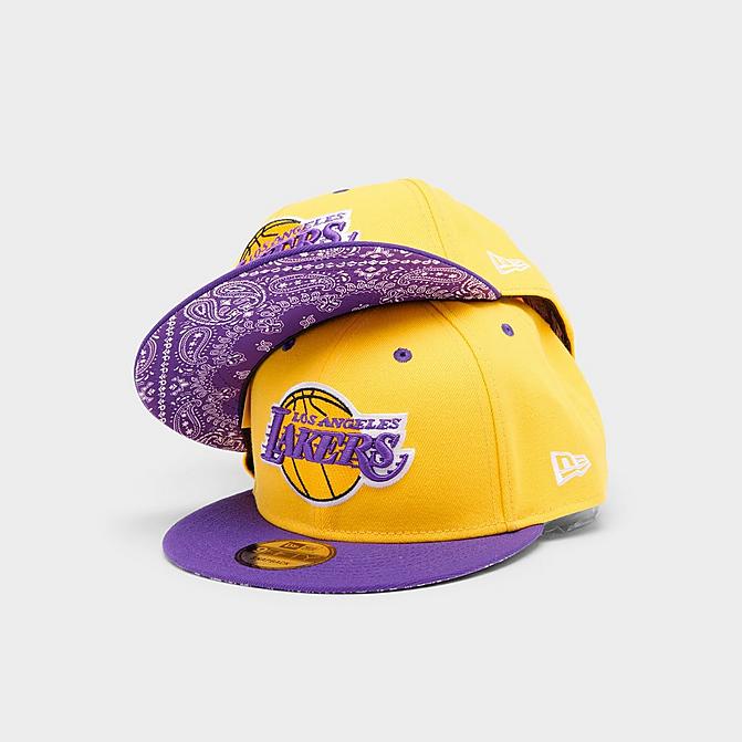 door mirror Silicon Subtropical New Era Los Angeles Lakers NBA 9FIFTY Paisley Snapback Hat | Finish Line