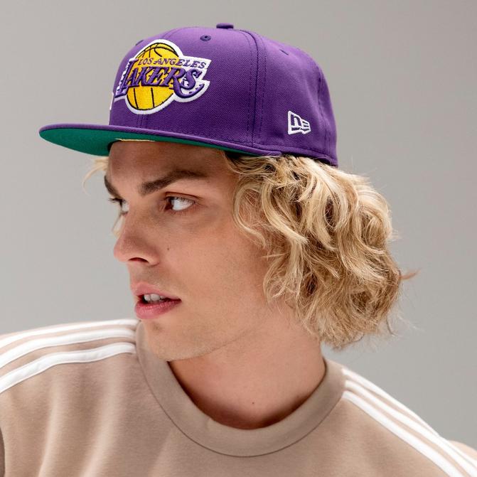 new era lakers fitted hat