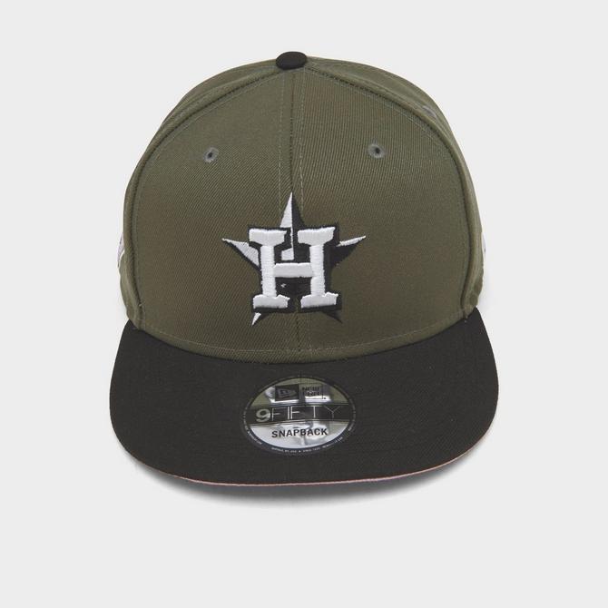 New Era Houston Astros MLB Olive 9FIFTY Snapback Hat