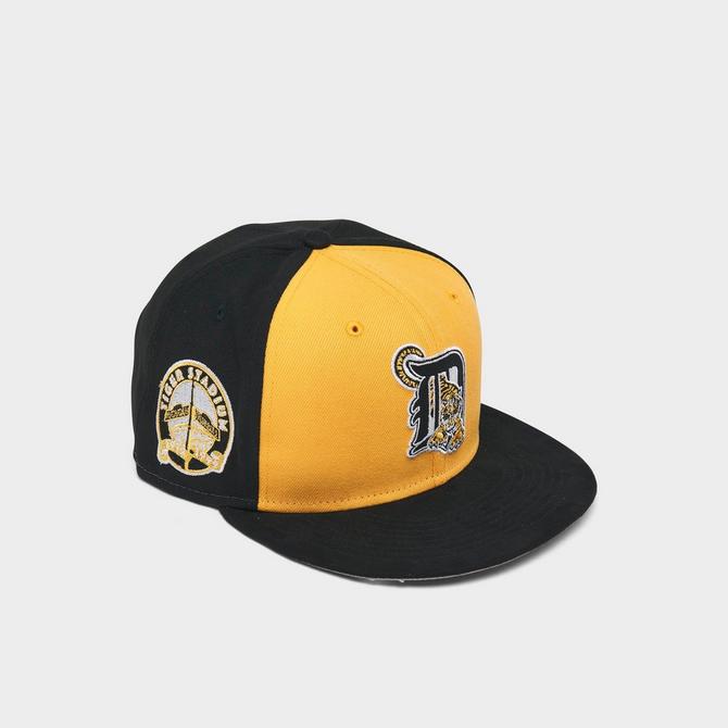 New Era Detroit Tigers MLB Black & Yellow 9FIFTY Snapback Hat