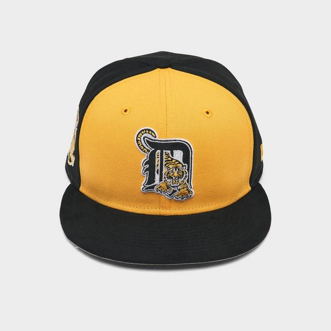 New Era Detroit Tigers MLB Black & Yellow 9FIFTY Snapback Hat