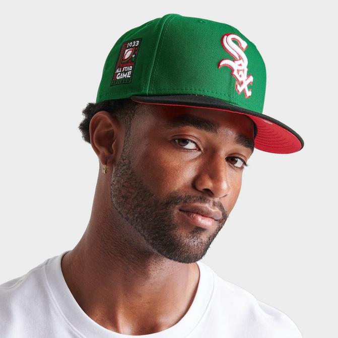 Chicago White Sox New Era Golfer Green Undervisor 9FIFTY Snapback