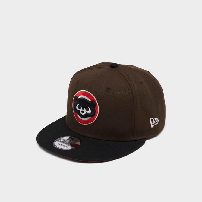 New Era Men New Era Chicago Cubs 9FIFTY Snapback Hat Brown 1 Size