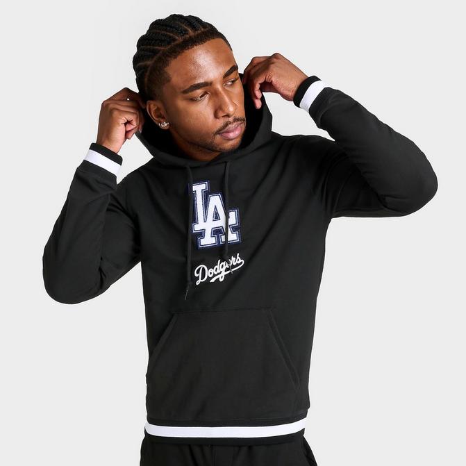 sweatshirt New Era Seasonal Team Logo Hoody MLB Los Angeles Dodgers -  Graphite Black/Neon Green - men´s 
