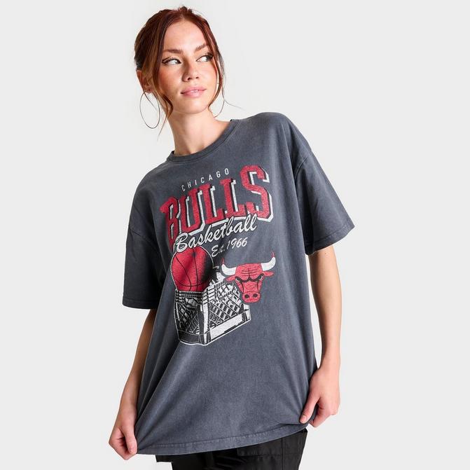 New era Team Logo Chicago Bulls Short Sleeve T-Shirt Black