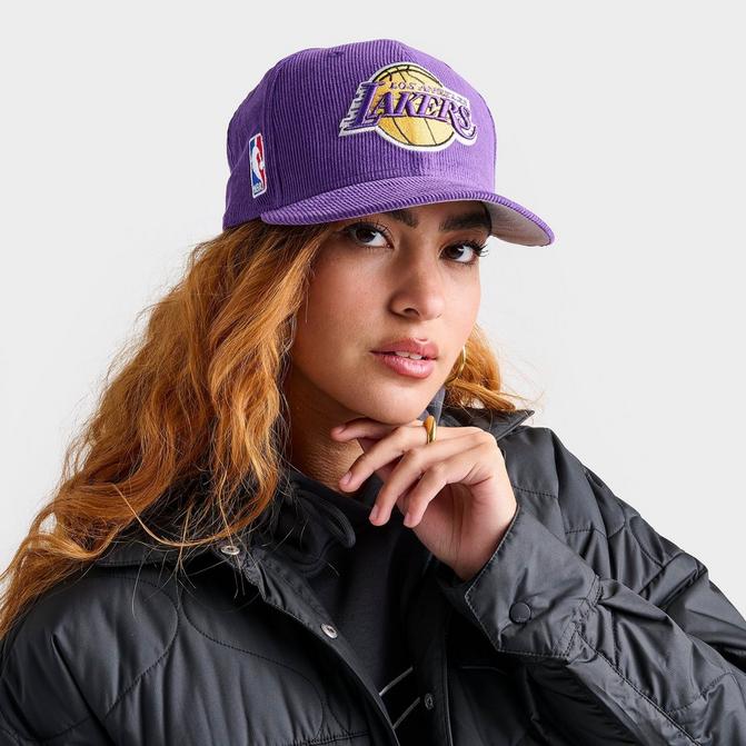adidas, Accessories, Los Angeles Lakers Adidas Hat Men Os Strapback Black  Purple Gold Cotton