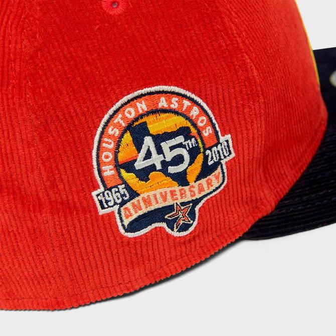 Men's New Era White Houston Astros Vintage 9FIFTY Snapback Hat