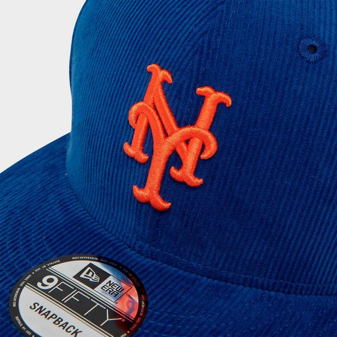 New Era Flat Brim 9FIFTY Essential New York Mets MLB Blue Snapback Cap