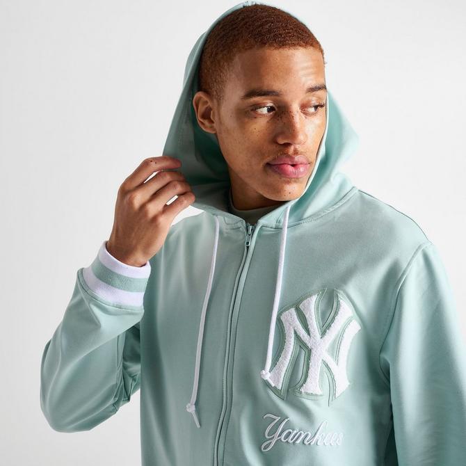 Men's New Era New York Yankees MLB Logo Select Full-Zip Hoodie| Finish Line