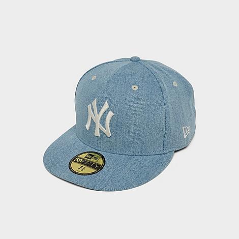New Era New York Yankees MLB 59FIFTY Denim Fitted Hat New Era New York Yankees MLB 59FIFTY Denim Fitted Hat