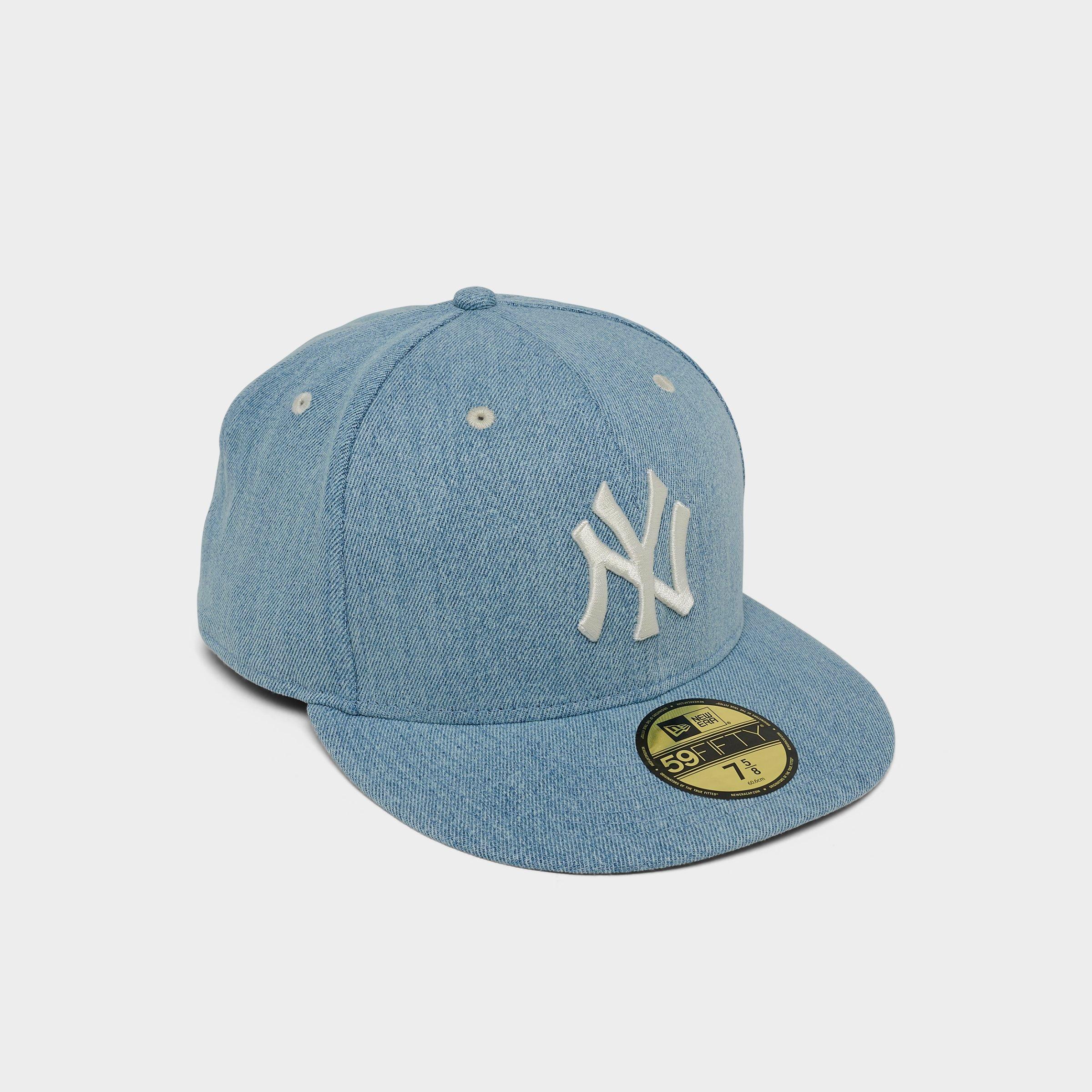 NEWERA × NYY 59FIFTY Denim BB Cap New York Yankees Light Navy Denim New Era 59Fifty Fitted