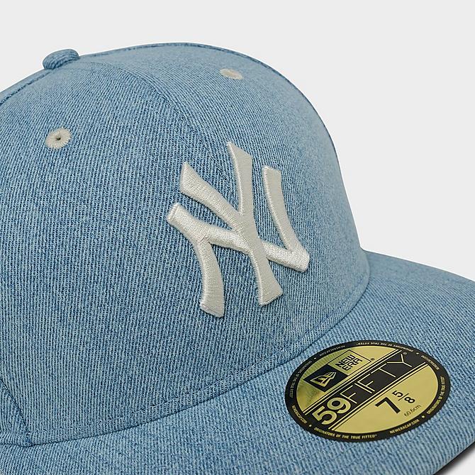 New Era New York Yankees MLB 59FIFTY Denim Fitted Hat New Era New York Yankees MLB 59FIFTY Denim Fitted Hat