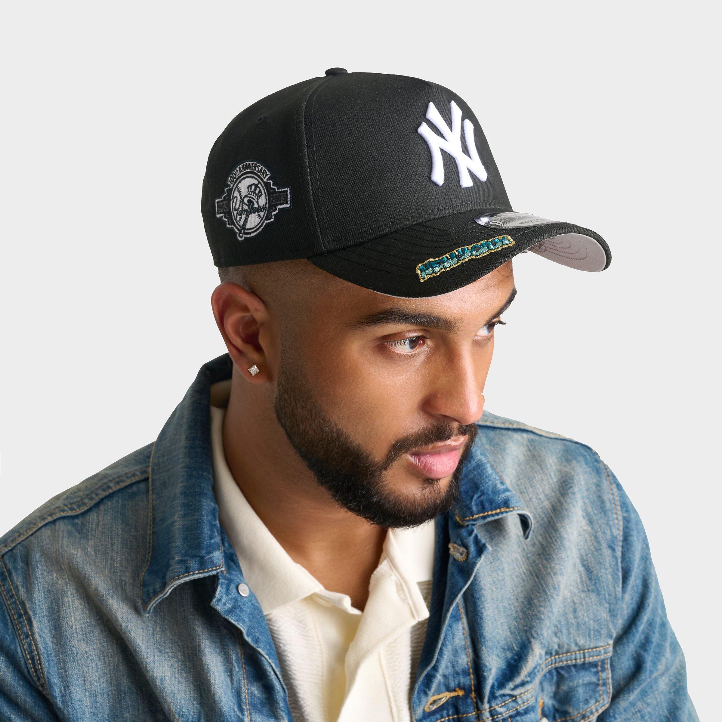 ny101/A1230-4/ New Era New York Yankees MLB 9FORTY Chains Snapback Hat | Finish Line