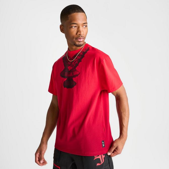 Men's Puma Hoops x LaFrancé Holiday Graphic T-Shirt| Finish Line