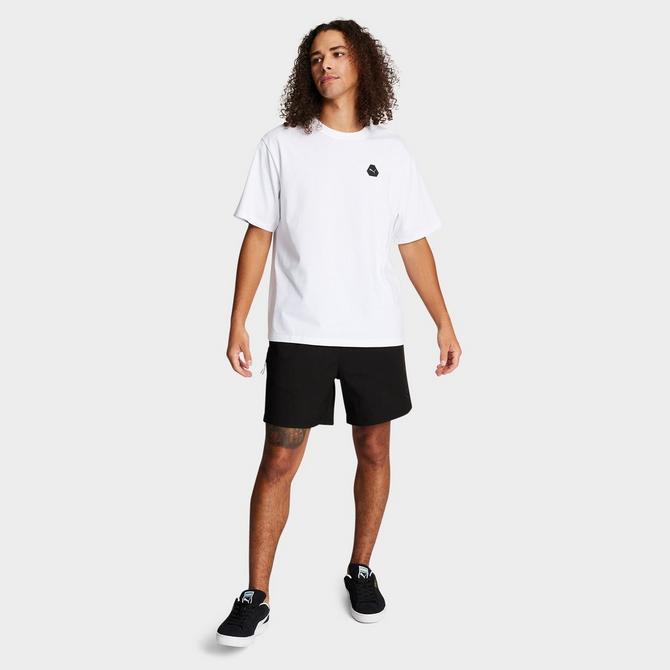 [angle] view of Men's Puma Rudagon 6" Woven Shorts in Puma Black Click to zoom