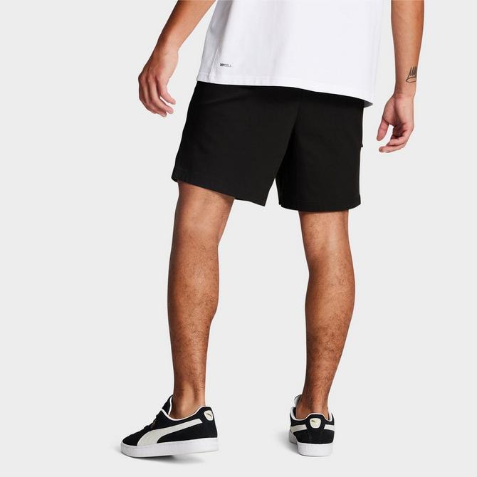 [angle] view of Men's Puma Rudagon 6" Woven Shorts in Puma Black Click to zoom