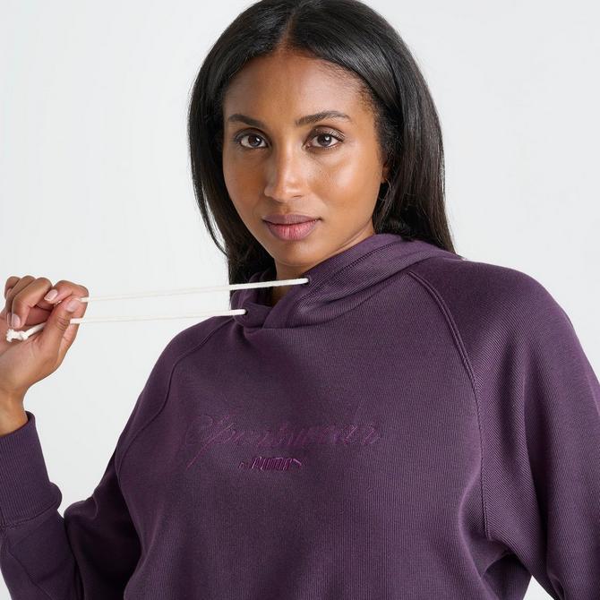 Puma cropped sweatshirt shop