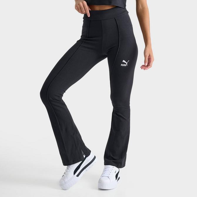 Women s Puma Classic Pintucked Flared Leggings