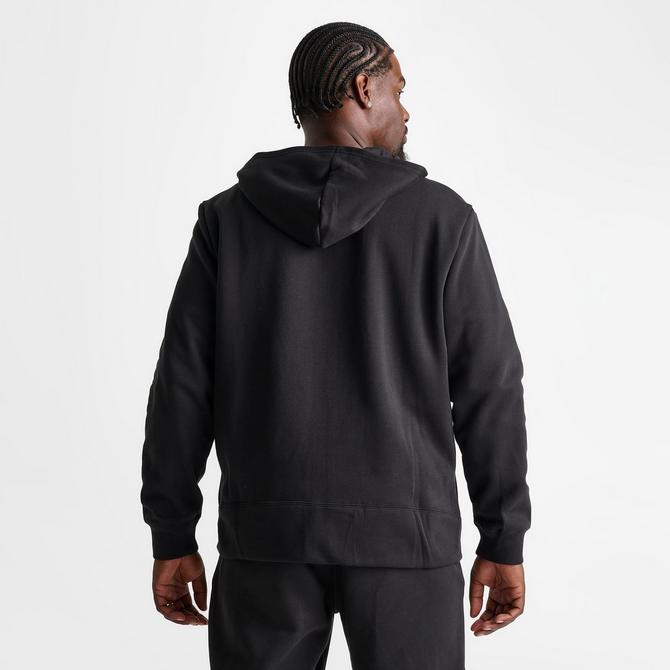 [angle] view of Men's Puma Scuderia Ferrari Race Hoodie in Puma Black Click to zoom