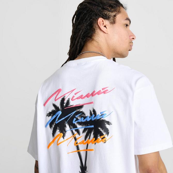 [angle] view of Men's Puma x Ferrari Sketches Graphic T-Shirt in Puma White Click to zoom
