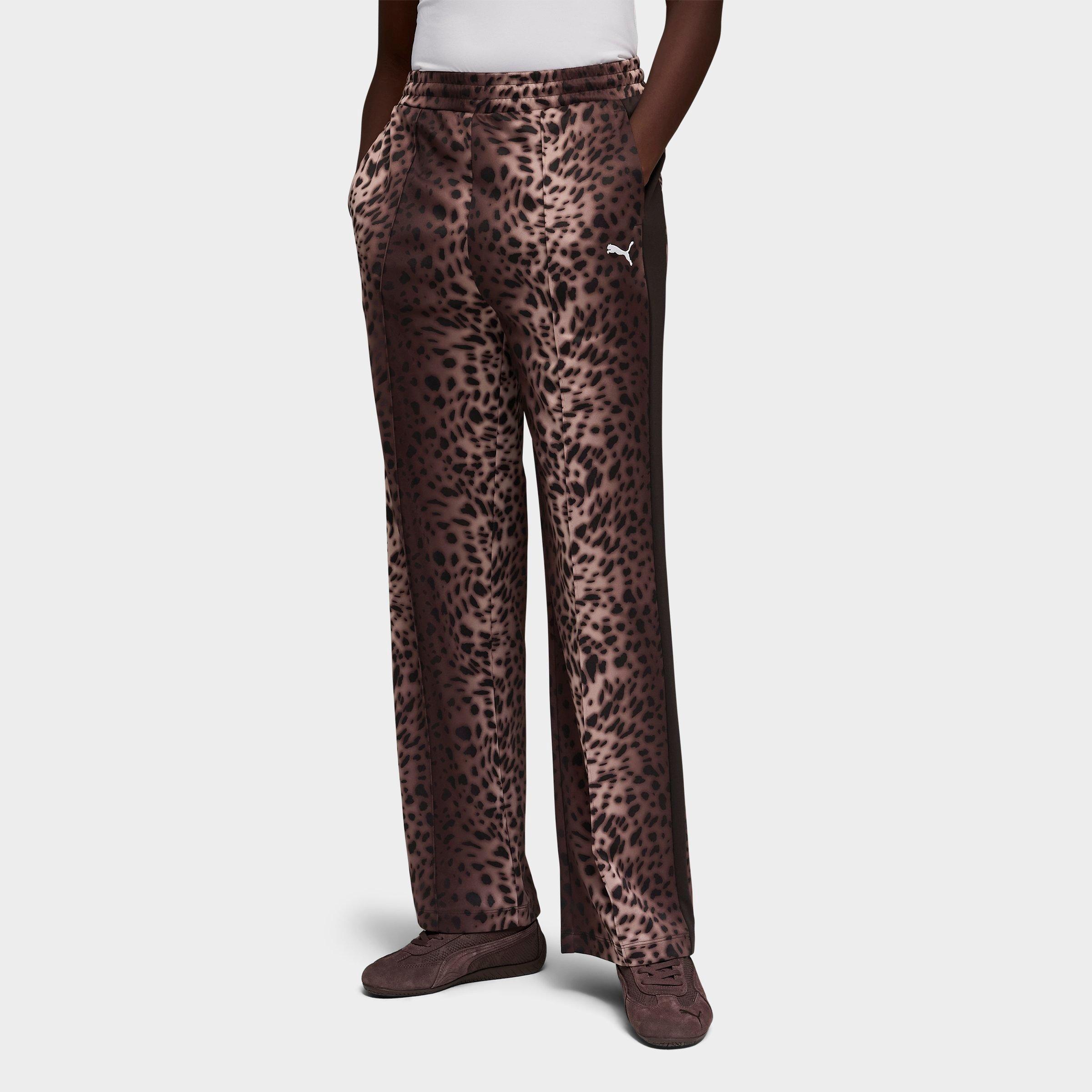 Women's Puma T7 Leopard Luxe Track Pants | Finish Line