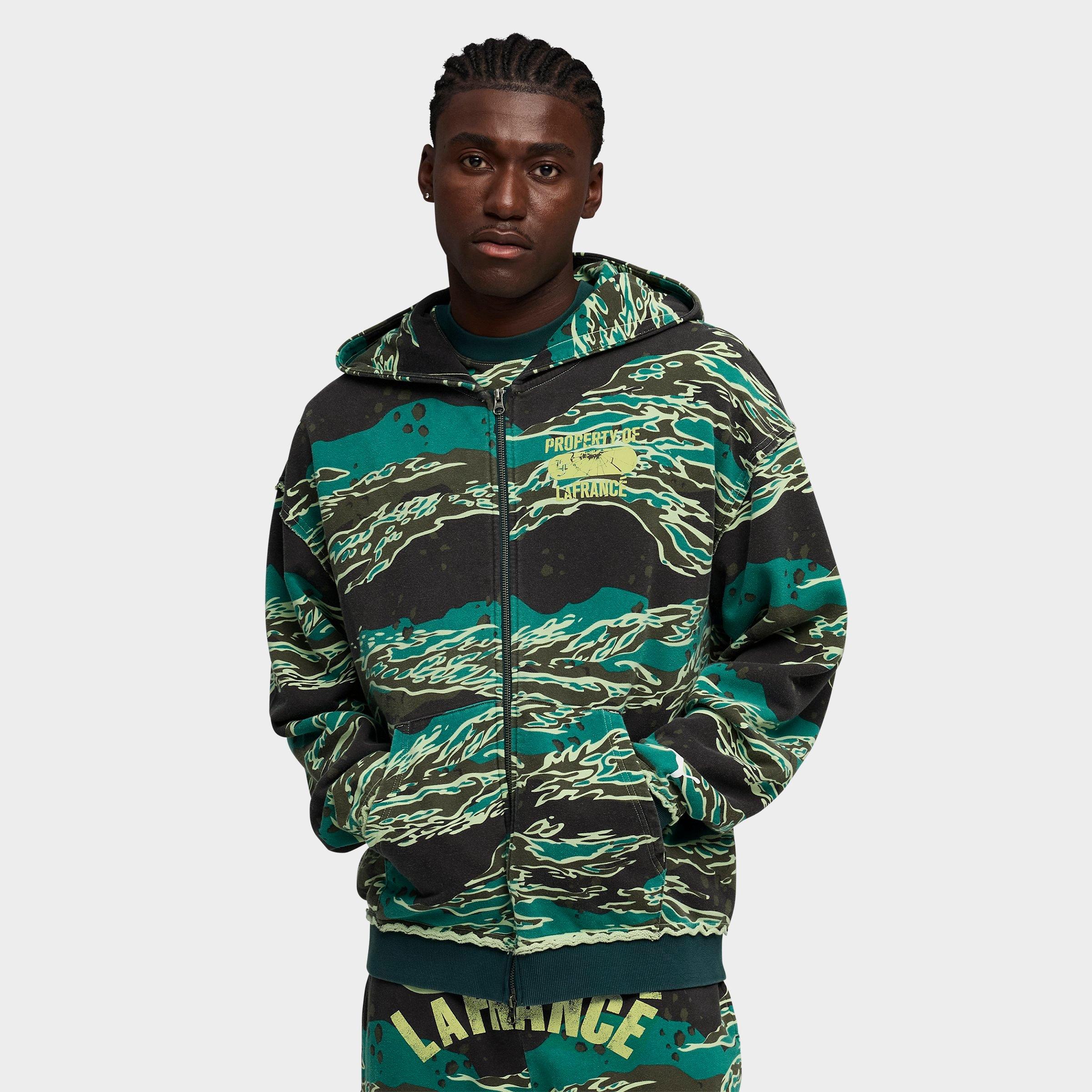 700FILL Embroidered Small Payment パーカー Supply and Demand Men's Supply & Demand Hamlin Allover Camo Print
