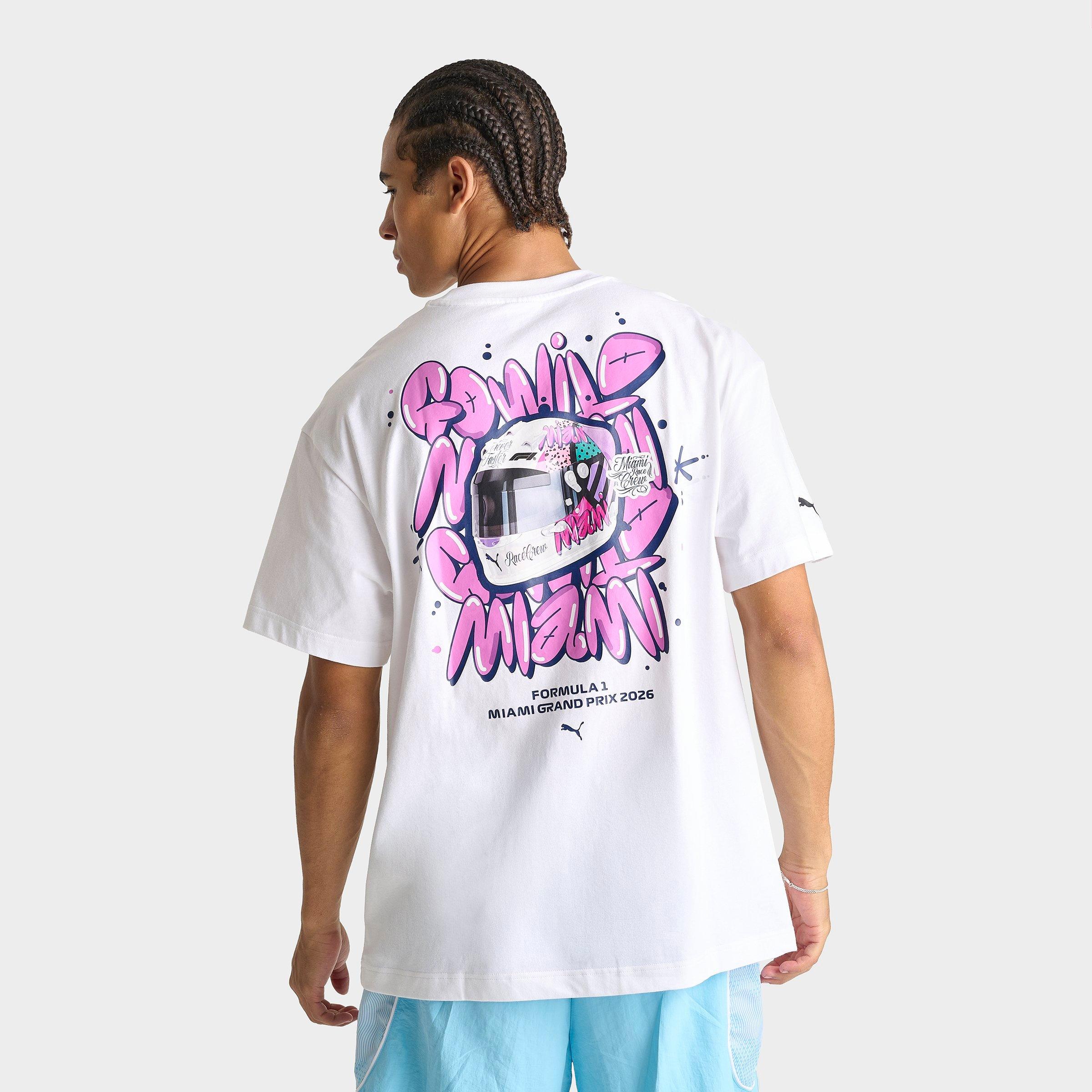 Men's Puma F1 Miami Go Wild Graphic T-Shirt | Finish Line