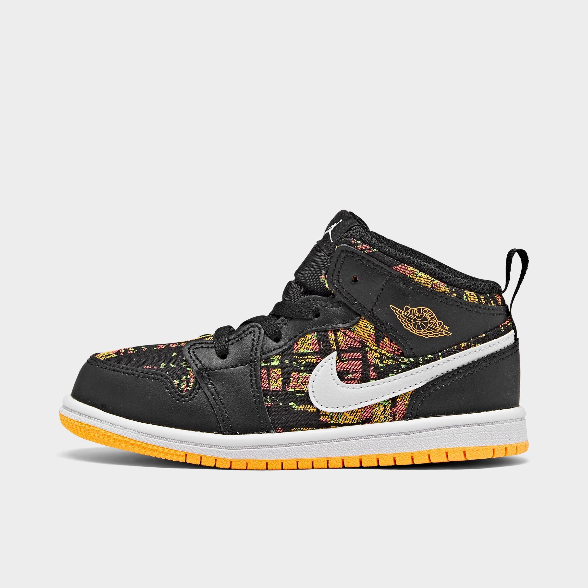 yellow and black jordan 1 toddler