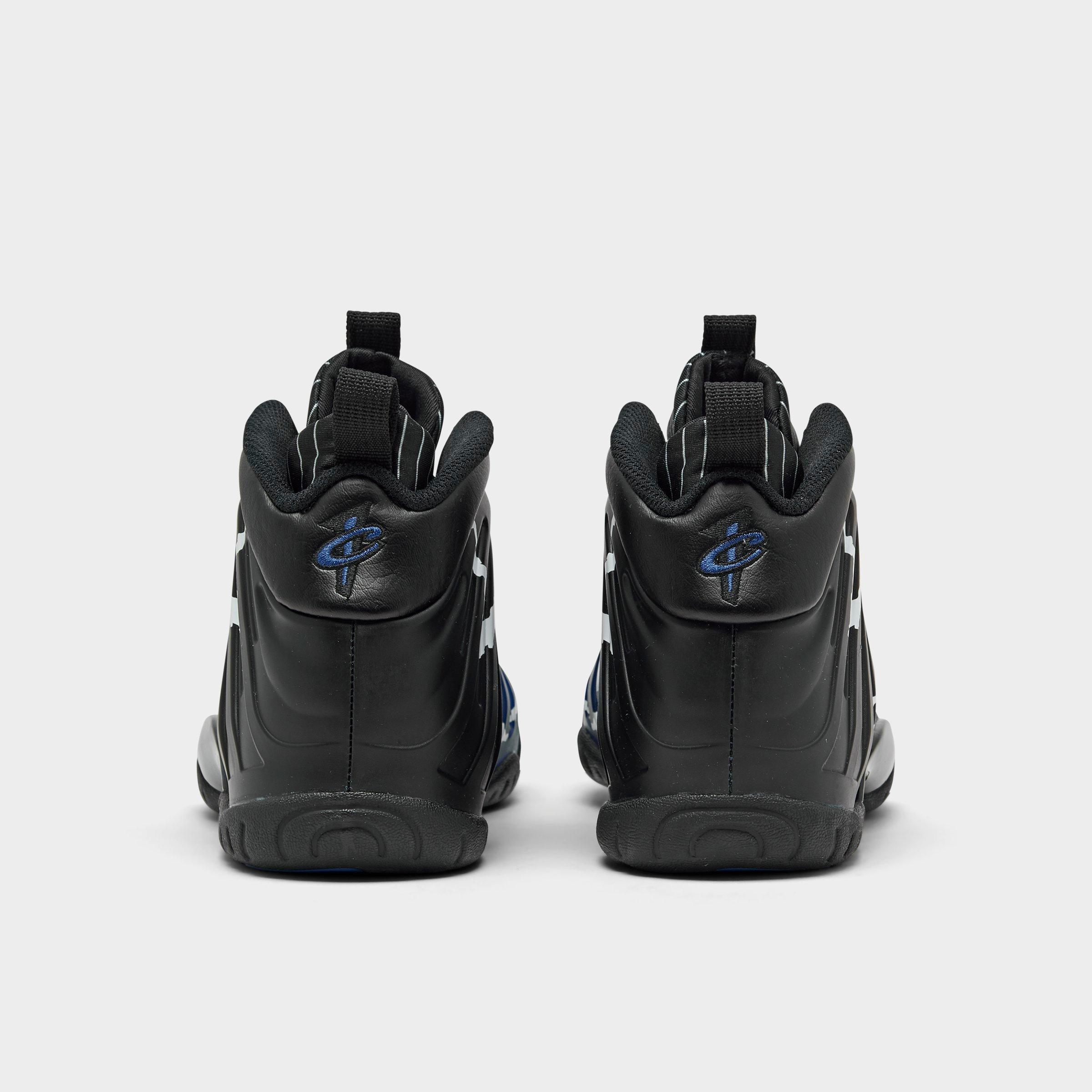 nike little posite one black game royal white