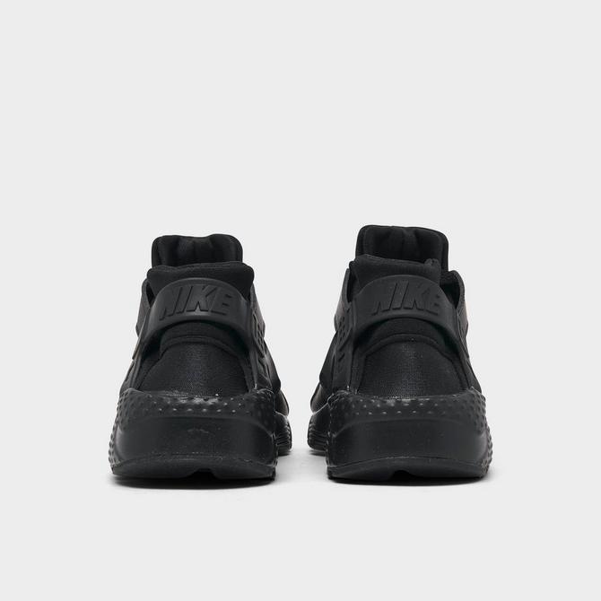 Nike huarache big kids' hotsell shoe black