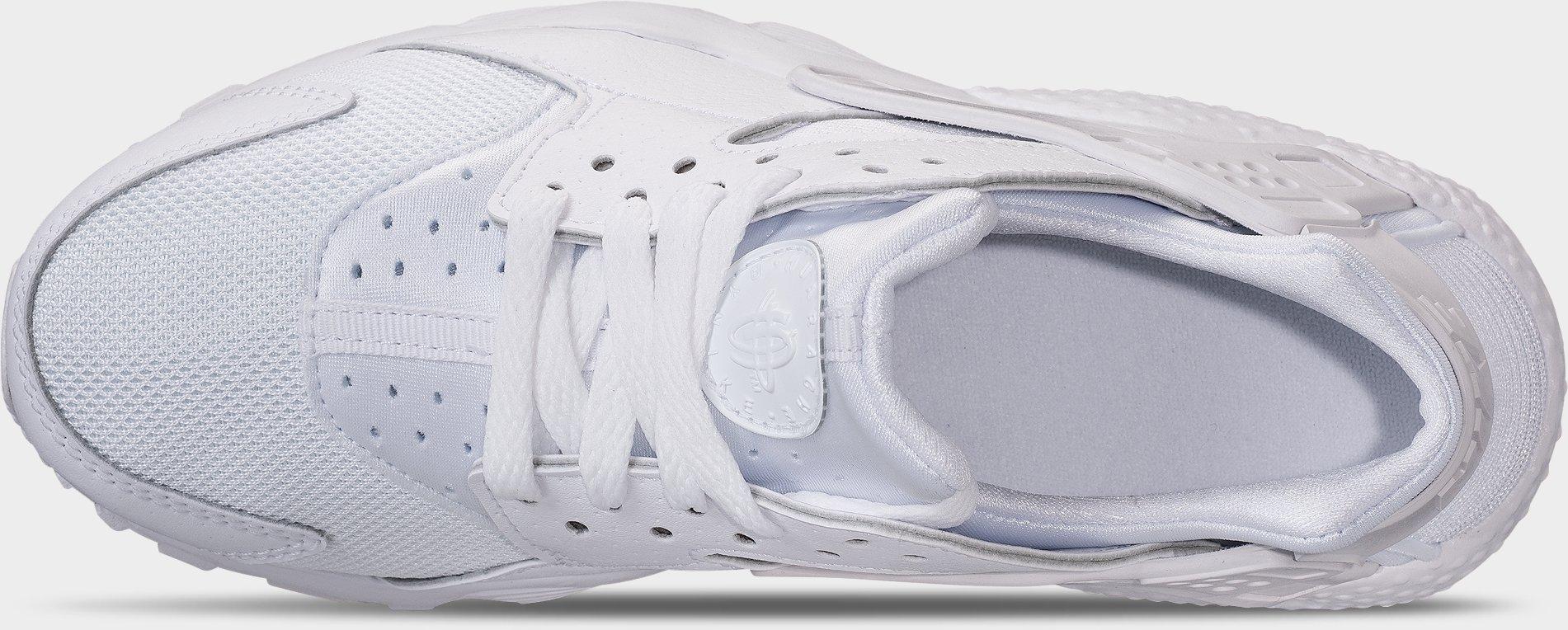 youth white huaraches