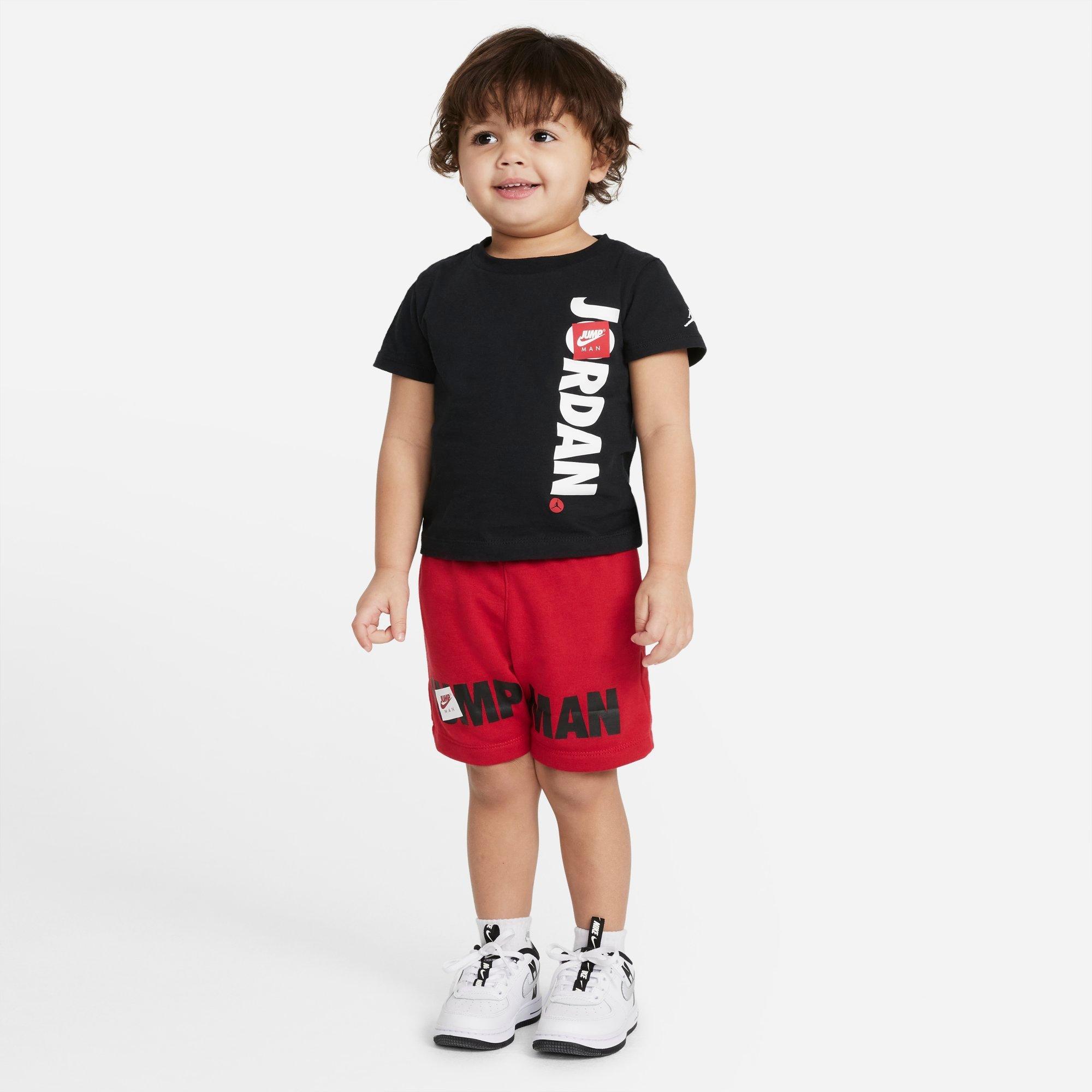 jordan t shirt and shorts set