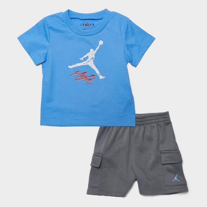 Kids' Toddler Jordan Jumpman Flight T-Shirt and Cargo Shorts Set