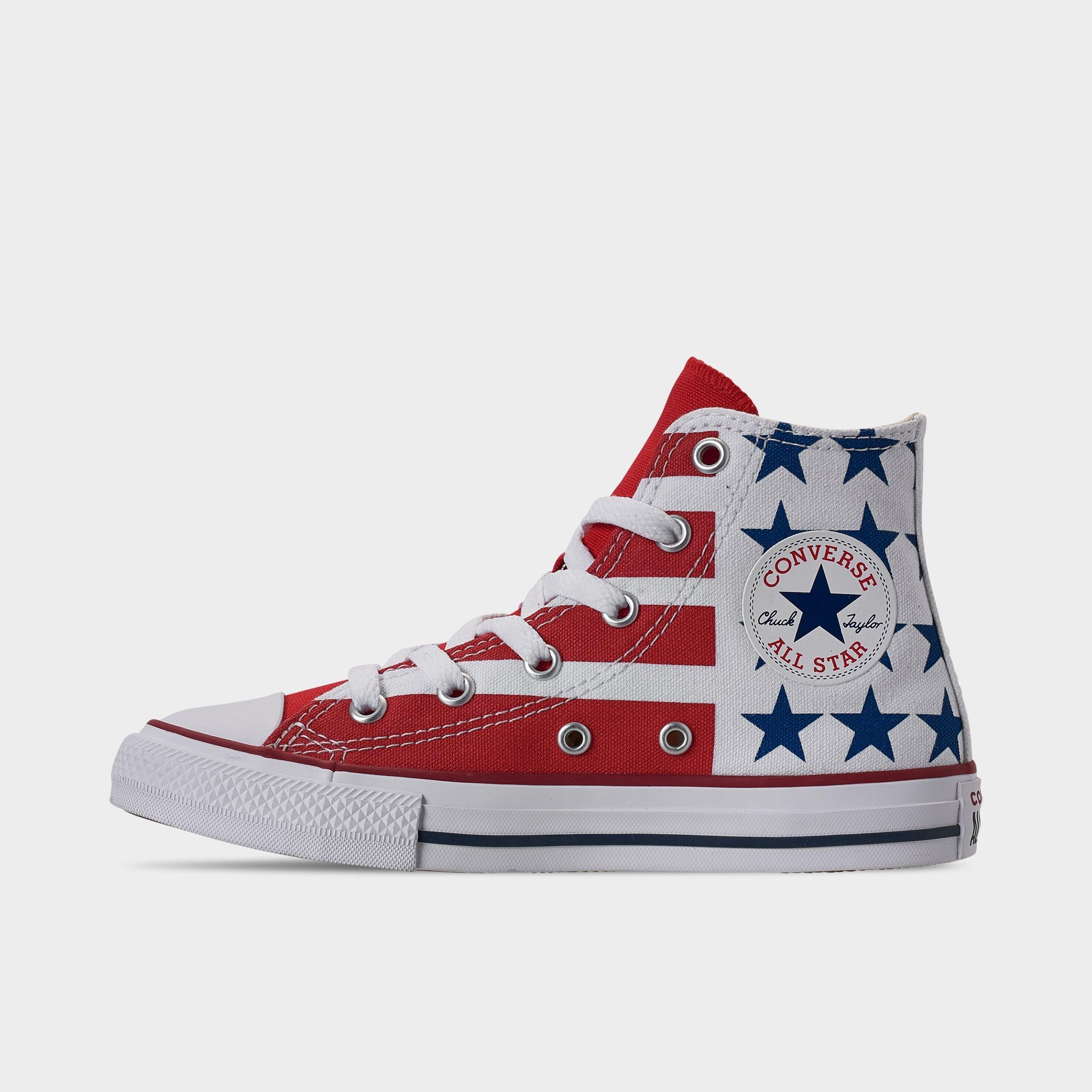 converse stars and stripes high tops