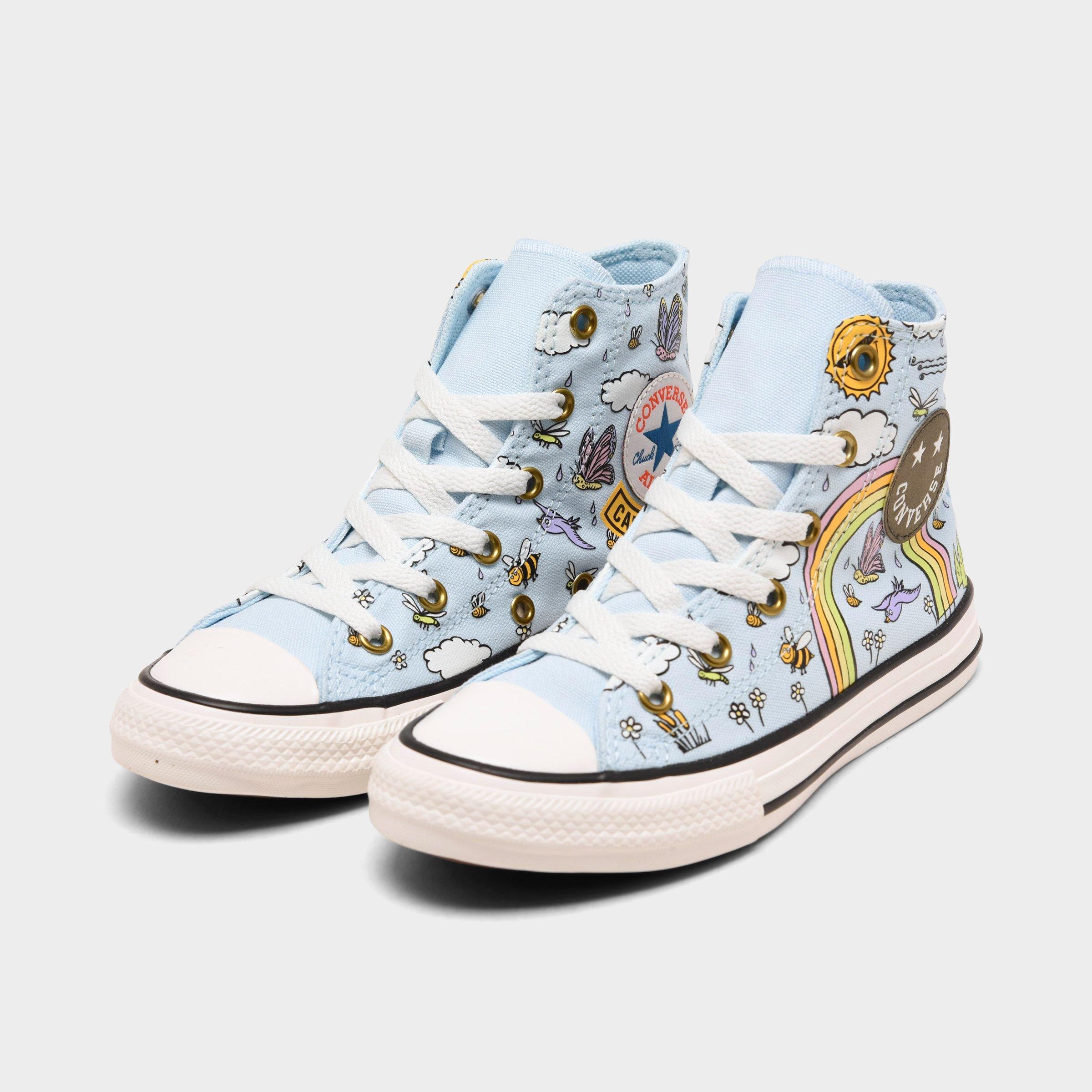 butterfly converse high tops