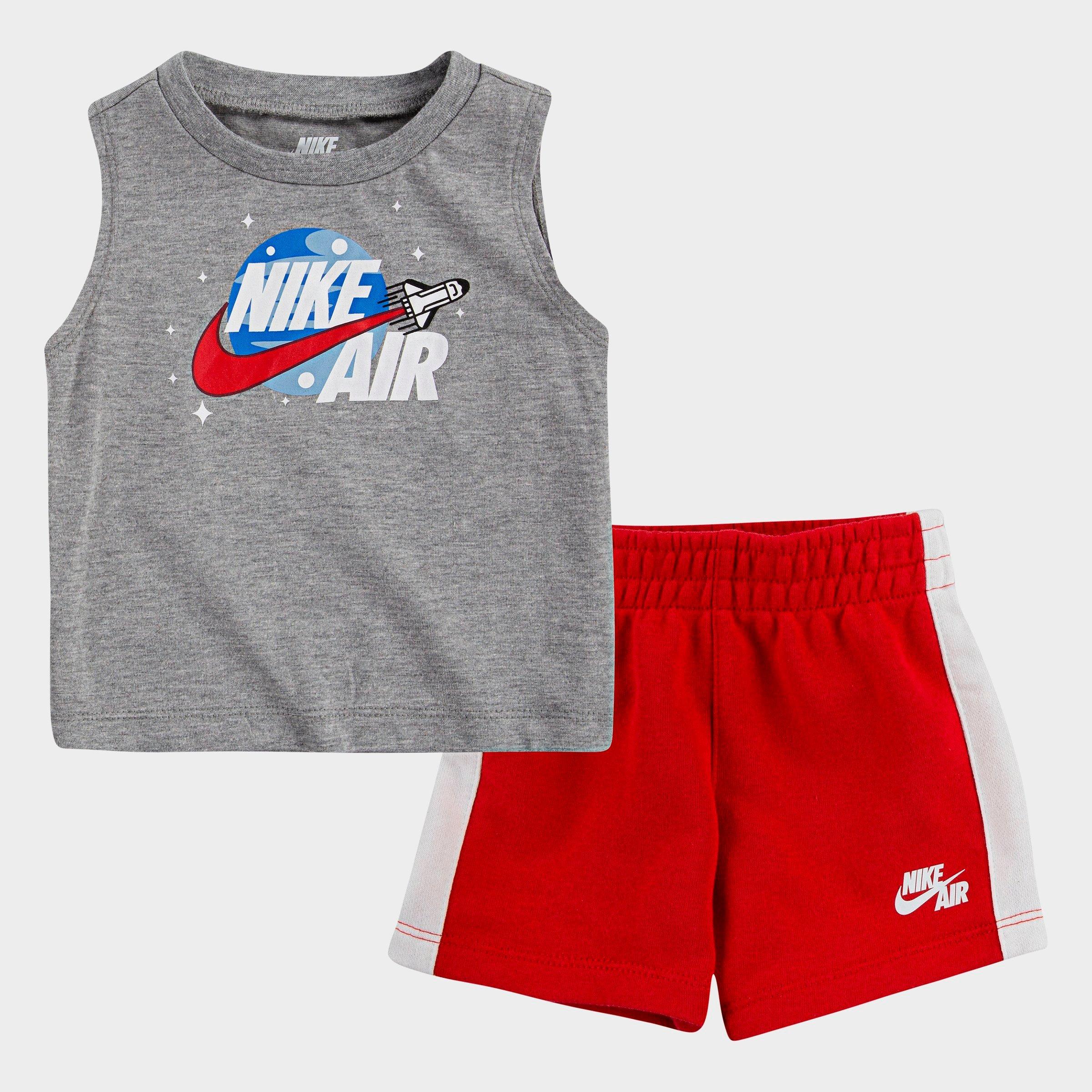 infant nike shorts set