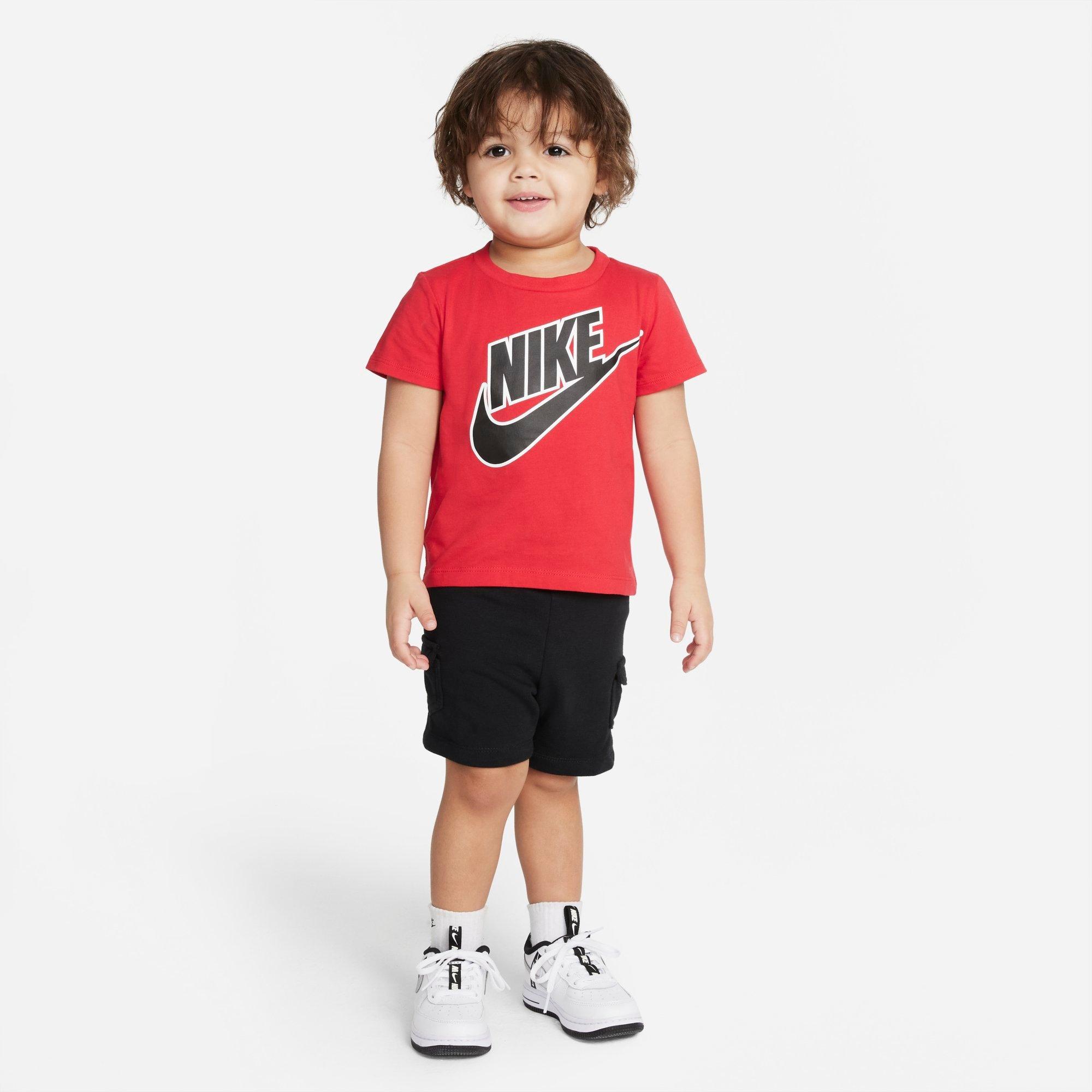 infant nike shorts set