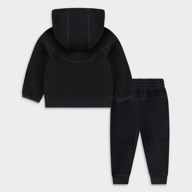 Nike Sportswear Tech Fleece Hoodie & Joggers Set White/Black for Women