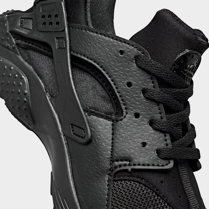 Nike huarache black outlet kids