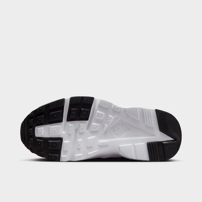 Black and white huaraches finish line best sale